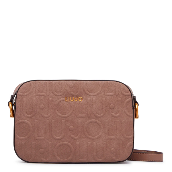 Liu Jo Sac bandoulire moyen avec logo - UNICAN Brun- Ref 99 €